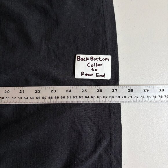 Icebreaker Body Fit 200 Merino Wool Crew Long Sleeve Shirt - Men's Size XL Black - Picture 7 of 7